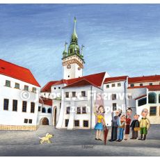 Nádvoří Staré radnice v Brně větší
