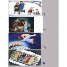 Novoroční přání - pohledy, 15 ks